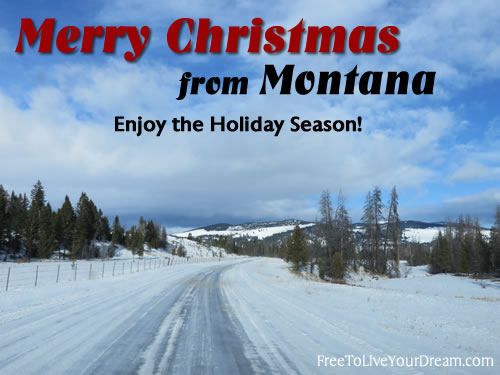 Merry Christmas from Montana